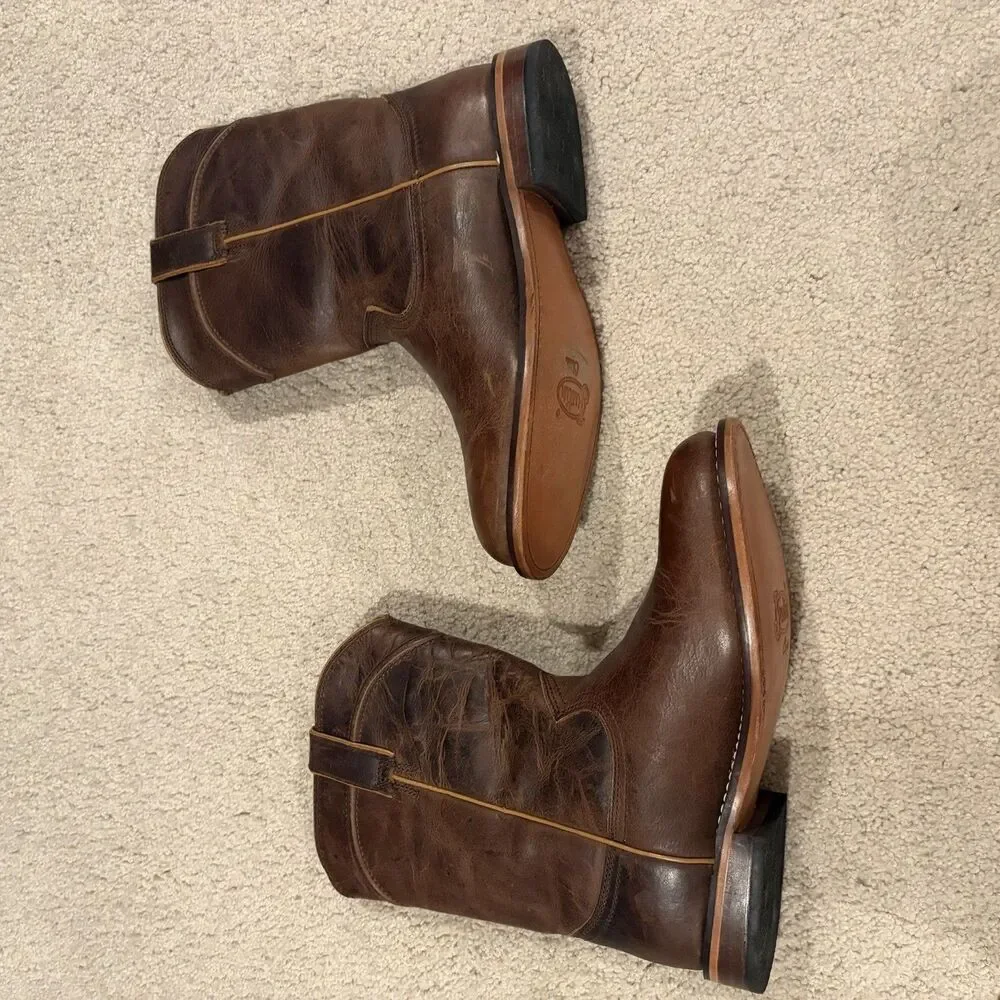 EUC Justin Boots Women’s Holland Western Boots Size 10 Brown RP3311 Cowboy